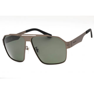 Police SPLL08 Sunglasses Brushed Gunmetal / Green Polarized