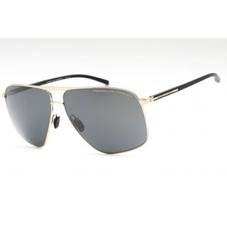 Porsche P8933 Sunglasses Light gold/black / blue black