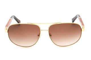 Porta Romana 1969 Sunglasses Gold / Brown Women's