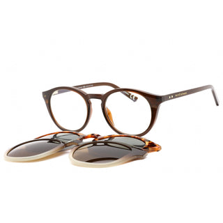 Prive Revaux Everyday Shade Eyeglasses Latte/Blue-light block lens/brown clip on