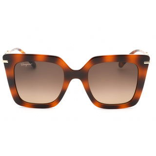 Salvatore Ferragamo SF1041S Sunglasses CLASSIC HAVANA/Brown Gradient