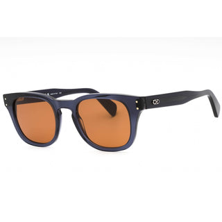 Salvatore Ferragamo SF1057S Sunglasses BLUE TRANSPARENT/Orange