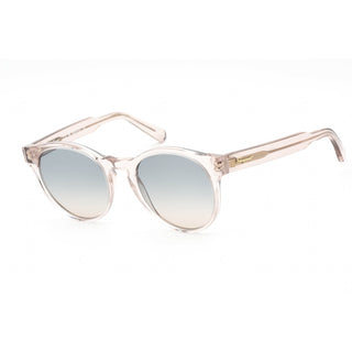 Salvatore Ferragamo SF1068S Sunglasses CRYSTAL NUDE / Smoke Rose Gradient