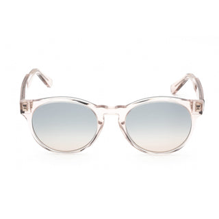 Salvatore Ferragamo SF1068S Sunglasses CRYSTAL NUDE / Smoke Rose Gradient