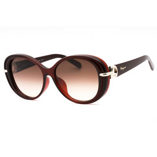 Salvatore Ferragamo SF1076SLB Sunglasses WINE/Brown Gradient