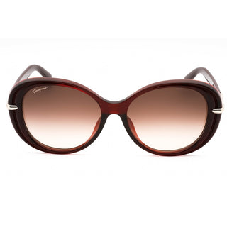 Salvatore Ferragamo SF1076SLB Sunglasses WINE/Brown Gradient