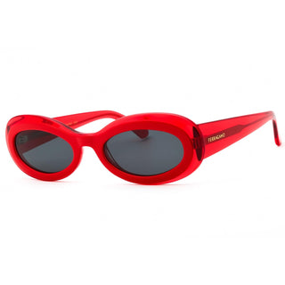 Salvatore Ferragamo SF2003S Sunglasses TRANSPARENT RED/RED/Dark Grey