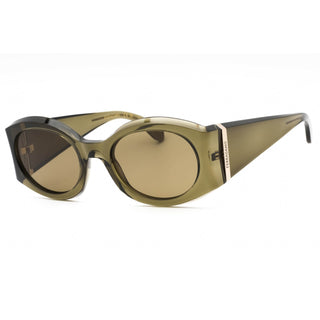 Salvatore Ferragamo SF2008S Sunglasses TRANSPARENT KHAKI/Brown