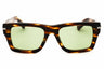 216 - STRIPED BROWN/Green