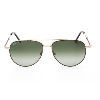 Salvatore Ferragamo SF226S Sunglasses Tortoise/Gold / Green Gradient