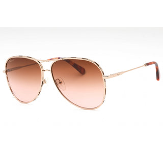 Salvatore Ferragamo SF268S Sunglasses ROSE GOLD/TORTOISE/Brown Gradient