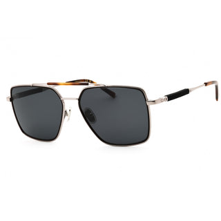 Salvatore Ferragamo SF298S Sunglasses DARK RUTHENIUM/BROWN