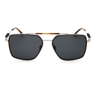 Salvatore Ferragamo SF298S Sunglasses DARK RUTHENIUM/BROWN