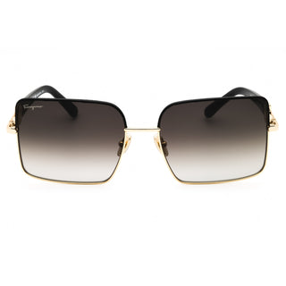 Salvatore Ferragamo SF302SL Sunglasses GOLD/BLACK/Grey Gradient