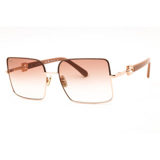 Salvatore Ferragamo SF302SL Sunglasses ROSE GOLD/NUDE/Brown Gradient