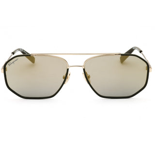 Salvatore Ferragamo SF303SL Sunglasses GOLD/DARK GREEN/Grey