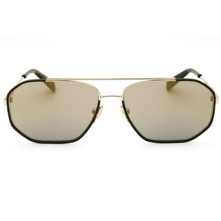 Salvatore Ferragamo SF303SLN Sunglasses GOLD/DARK GREEN/Grey Silver