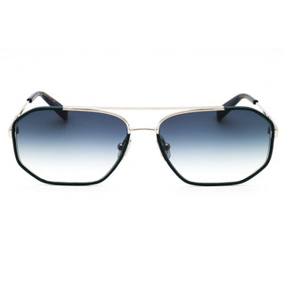 Salvatore Ferragamo SF303SLN Sunglasses SILVER/OCTANE BLUE/Blue Gradient