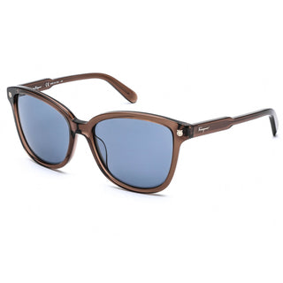 Salvatore Ferragamo SF815S Sunglasses Brown/Blue
