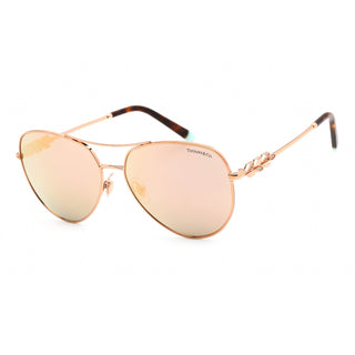 Tiffany 0TF3083B Sunglasses Rubedo /Grey Mirrored Rose Gold