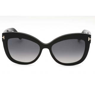 Tom Ford FT0524 Sunglasses Shiny Black /Smoke polarized