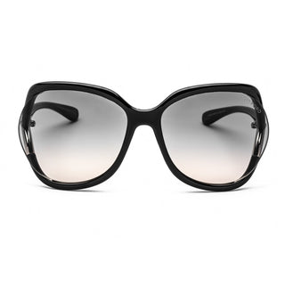 Tom Ford FT0578 Sunglasses Shiny Black / Gradient Smoke