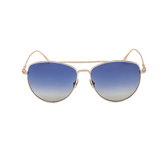 Tom Ford FT0784 Sunglasses Shiny Rose Gold / Gradient Blue