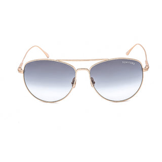 Tom Ford FT0784 Sunglasses Shiny Rose Gold / Gradient Smoke