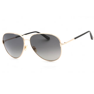 Tom Ford FT0823 Sunglasses Shiny Rose Gold / Smoke Polarized