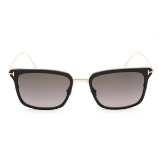 Tom Ford FT0831 Sunglasses Shiny Black / Gradient Roviex