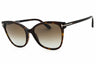 52H - dark havana / brown polarized
