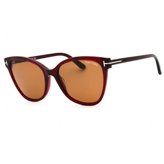 Tom Ford FT0844 ANI Sunglasses red/other / brown