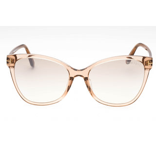 Tom Ford FT0844-F Sunglasses Shiny Light Brown / Brown Mirror