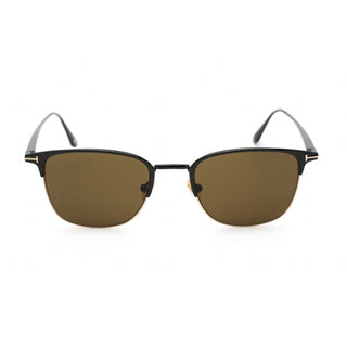 Tom Ford FT0851 Sunglasses shiny black / roviex-AmbrogioShoes