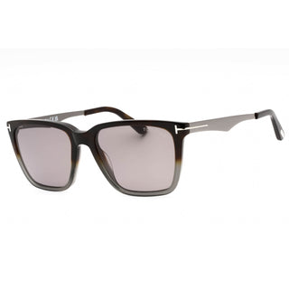 Tom Ford FT0862 Sunglasses havana/other / smoke mirror