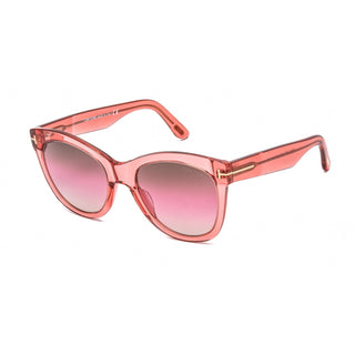 Tom Ford FT0870 Sunglasses Pink /other /  gradient brown