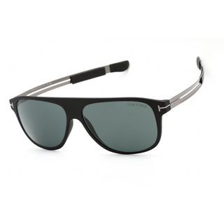 Lunettes de soleil Tom Ford FT0880 noir mat / bleu