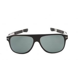 Tom Ford FT0880 Sunglasses matte black / blue