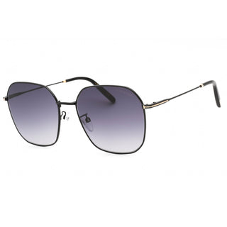 Tom Ford FT0887-K Sunglasses shiny black  / gradient smoke