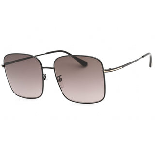 Tom Ford FT0894-K Sunglasses shiny black  / gradient brown