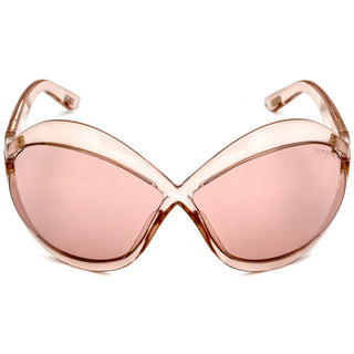 Tom Ford FT0902 Sunglasses Shiny Pink / Violet