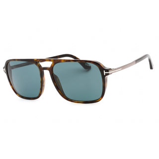 Tom Ford FT0910 Sunglasses dark havana / blue