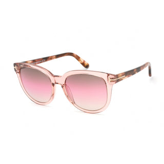 Tom Ford FT0914 Sunglasses shiny pink / gradient brown