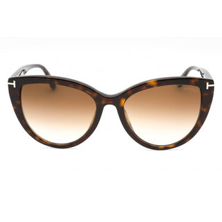 Tom Ford FT0915 Sunglasses dark havana / gradient brown