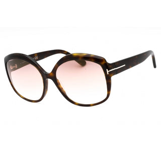 Tom Ford FT0919 Sunglasses dark havana / gradient brown