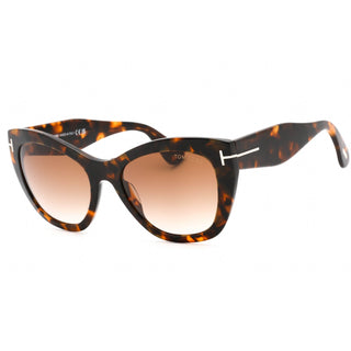 Tom Ford FT0940 Sunglasses coloured havana / gradient brown