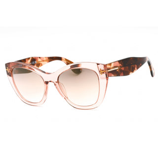 Tom Ford FT0940 Sunglasses shiny pink / brown mirror