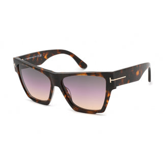 Tom Ford FT0942 Sunglasses coloured havana / gradient smoke