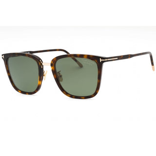 Tom Ford FT0949-D Sunglasses dark havana / green polarized