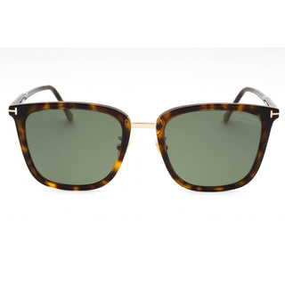 Tom Ford FT0949-D Sunglasses dark havana / green polarized